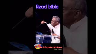 Read Bible  Bro D Augustine Jebakumar  GEMS Bihar [upl. by Sybila]