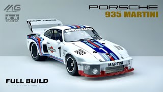 Porsche 935 Martini  Tamiya  112  Scale Model  Full Build Uncut Version  ASMR [upl. by Amaryllis]