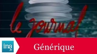 Générique 20h Antenne 2 1989  Archive INA [upl. by Eadas]