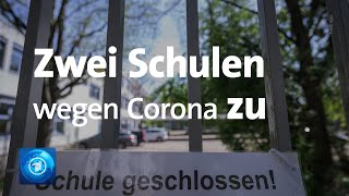 Zwei Schulen in MecklenburgVorpommern wegen Corona geschlossen [upl. by Latsyk]