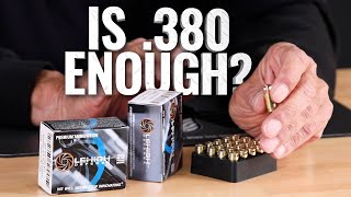 Massad Ayoob  Is 380 Enough for SelfDefense Selecting the correct ammunition Critical Mas EP 59 [upl. by Eustace]