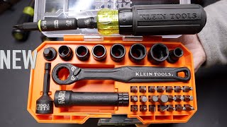 Klein Tools Ratcheting Impact 11in1 32500HDRT amp KNECT Pass Through Socket Set 65300 [upl. by Kolnick]