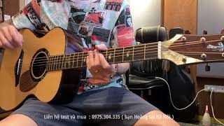 Review test sound  Thuận guitar Đại Việt OM [upl. by Atiuqcaj]