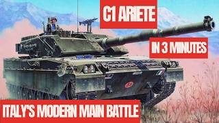 C1 Ariete Italys Modern Main Battle IN 3 MINUTES [upl. by Richmond]