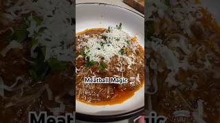 Meatballs part 1 wleftover pesto meatballs italian homecook [upl. by Yatnoed]