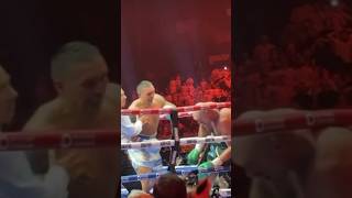 Usyk knocks out Tyson Fury 🔥 furyusyk boxing dangerous riyadhseason usyk fury moments power [upl. by Oira103]