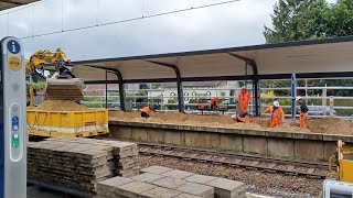 Werkzaamheden op station Twello [upl. by Eidnew482]