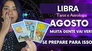 ♎️ LIBRA AGOSTO  VOCÊ VAI CALAR A BOCA DE MUITA GENTE É INEVITÁVEL ACONTECER [upl. by Ohploda]