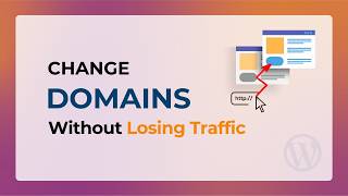 How to Redirect All Domain URLs to a New Domain  Update New Domain on Google Search Console [upl. by Nibas806]