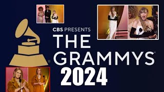 Grammys 2024 And Everyone Who Won  Taylor Swift and More [upl. by Sascha]