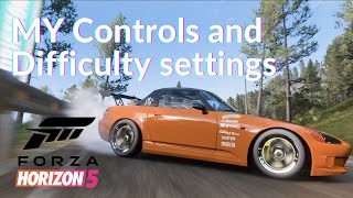 MY Difficulty settings and advanced controls  Forza Horizon 5 [upl. by Gathard]