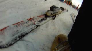 GoPro HD Fun carving with ski LUSTI FCT and boots Dalbello in Stuhleck [upl. by Robbins]