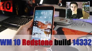 Windows 10 Mobile Redstone build 143321001 Lumia 640 XL [upl. by Sul]