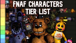 Fnaf Characters Tier List [upl. by Damick]