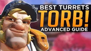 Overwatch Torbjorn BEST Turret Spots amp Strats  Advanced Guide [upl. by Rusel994]