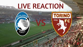 Atalanta Torino LIVE REACTION [upl. by Noreik]