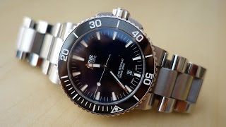 Oris Aquis Date 43mm Watch Review OR73376534135MB  Perth WAtch 7 [upl. by Emeric]