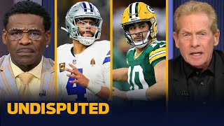 Cowboys fall to Packers in playoffs Dak 2 INTs Love 3 TDs amp Skip sounds off  NFL  UNDISPUTED [upl. by Ahcsap]