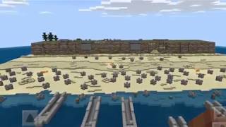 MINECRAFT DDay Omaha Beach [upl. by Nnylyoj490]