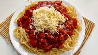 How to make Spaghetti ala Jollibee [upl. by Hsu]