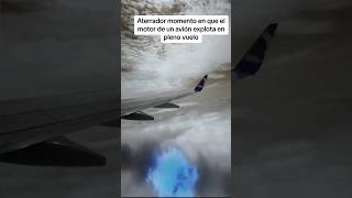 Motor De Avión Explota En Vuelo✈️💥 [upl. by Mcneil]