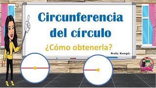 Circunferencia y perímetro del círculo [upl. by Iorio]