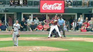 Cozens crushes a dinger for Lehigh Valley [upl. by Yelsnit]