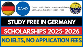 Germany Scholarships  Fully Funded DAAD Helmut Schmidt Scholarships Program 20252026 for Masters [upl. by Etteve791]