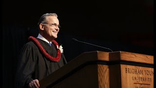 BYU–Hawaii Fall 2023 Commencement  Elder Patrick Kearon [upl. by Elleinad656]