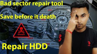 Remove Bad Sectors From Hard Disk  How to Repair Hard Disk Error at Home  Bad Sector Repair [upl. by Assirram]