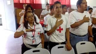 CRUZ ROJA SALVADOREÑA HIMNO DEL VOLUNTARIO [upl. by Kellina]