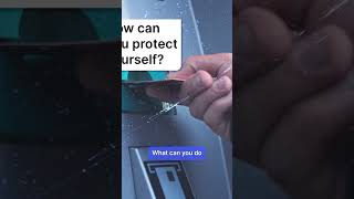 ATM card skimmer How does it work Shorts [upl. by Web383]