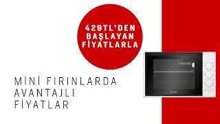 Arçelik Mini Fırınlarda Avantajlı Fiyatlar [upl. by Ymer]