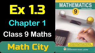 Exercise 13 class 9 maths  math city [upl. by Charmane23]