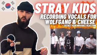 HILARIOUS 😂 Stray Kids Record Vocals For “WOLFGANG”  “CHEESE” amp Thunderous Live  UK 🇬🇧 REACTION [upl. by Veronica]