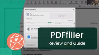 PDFfiller Review and Guide  My Honest Thoughts [upl. by Averat9]