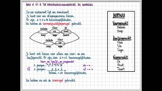 havo A 41 A De vermenigvuldigingsregel en somregel [upl. by Auhsuoj]