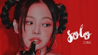 JENNIE  SOLO remix 8D audio [upl. by Laddy654]