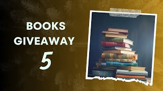 Books Giveaway  05  Participate and win books for free 📚 [upl. by Nyrad]