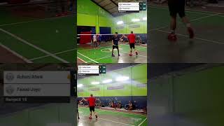 Pukulan penentu kemenangan badminton bulutangkis indonesia erolromida [upl. by Dubenko]