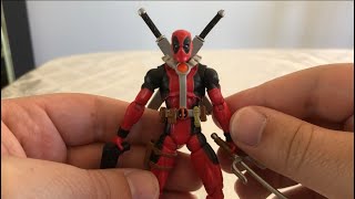 XMen Origins Wolverine Deadpool figure review [upl. by Ruffi]