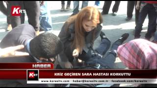 Kriz Geçiren Sara Hastası Korkuttu [upl. by Arianie387]