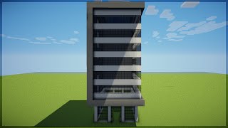 Minecraft Como construir um Prédio Moderno [upl. by Burger362]