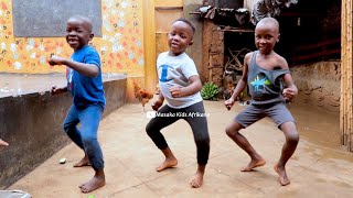 Masaka Kids Africana Dancing to Villager  Full video link in description [upl. by Nosyerg390]