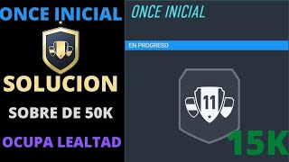 SBC l ONCE PRIMEROS  Xl PRIMEROS SOBRE DE 50K l HÍBRIDO DE LIGAS SOLUCION l FIFA 22 [upl. by Harbird]