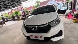 Review Honda Brio E CVT Satya 2023 [upl. by Kussell]