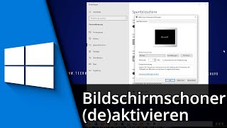 Bildschirmschoner in Windows 10 aktivieren  deaktivieren ✅ Tutorial [upl. by Aicrag457]