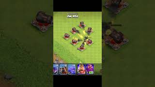 Valkyrie vs cannon trending viralvideo gaming clashofclans shorts [upl. by Alasdair341]