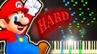 ULTIMATE SUPER MARIO BROS MEDLEY  Piano Tutorial [upl. by Anipsed]