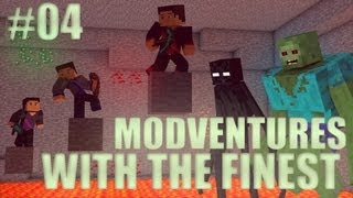 Minecraft Modventure with the Finest  Ep 4  House Preparation [upl. by Gladstone]